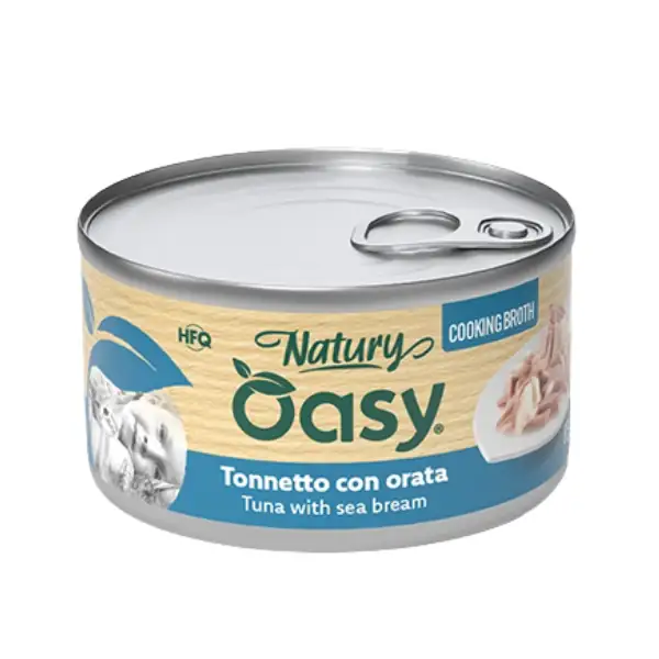 Oasy Natury Cat Adult Cooking Broth in brodo di cottura 85 gr