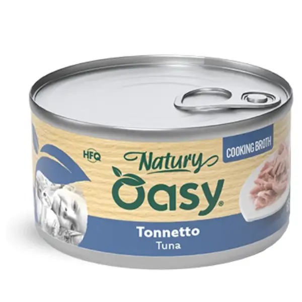 Oasy Natury Cat Adult Cooking Broth in brodo di cottura 85 gr