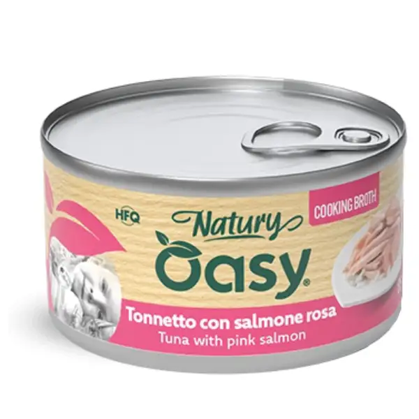 Oasy Natury Cat Adult Cooking Broth in brodo di cottura 85 gr