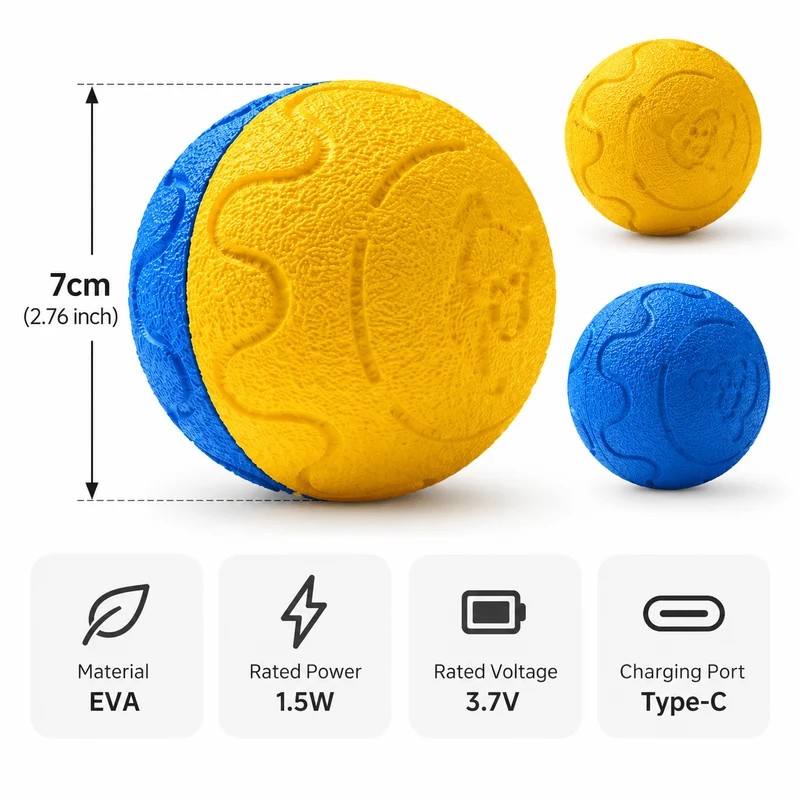 Automatic Rolling Dog Ball