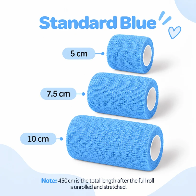 Self-Adhesive Pet Bandage Wrap for Dogs & Cats