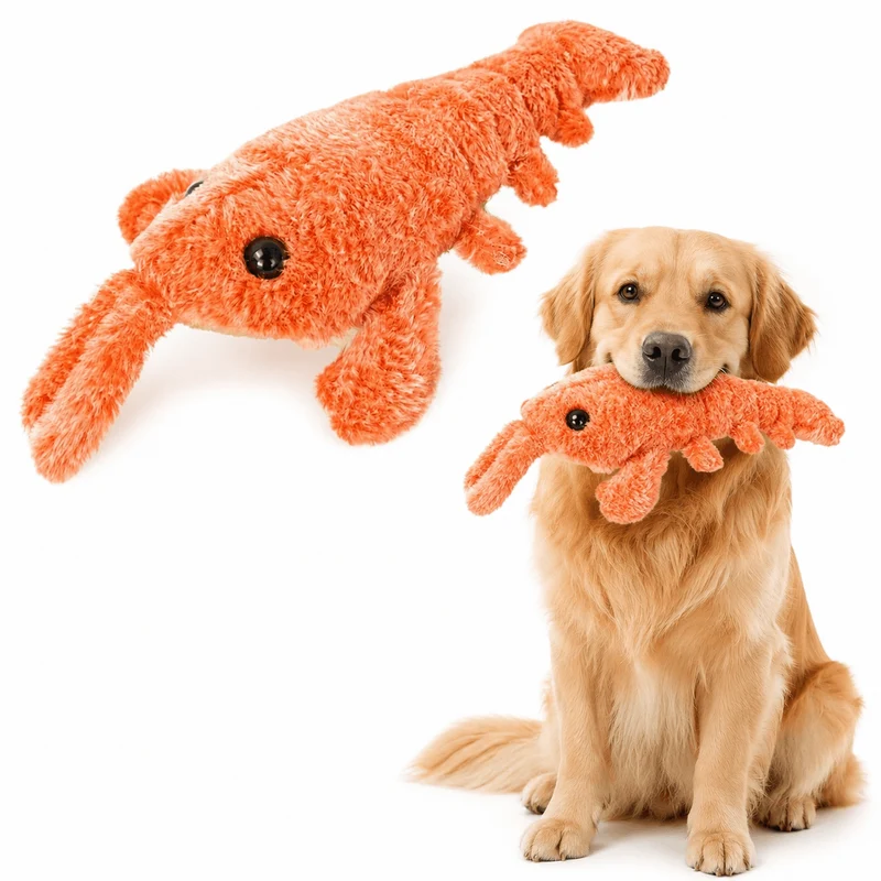 Interactive Lobster Pet Toy – Moving Wiggle Toy for Cats & Dogs