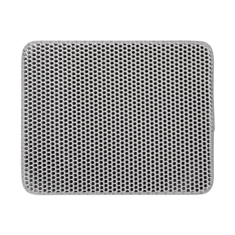 Double Layer Cat Litter Mat – Honeycomb Litter Trap Mat for Cleaner Floors