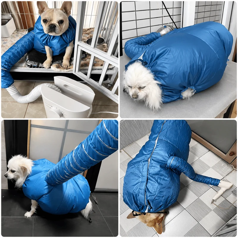 360° Hands-Free Pet Drying Bag