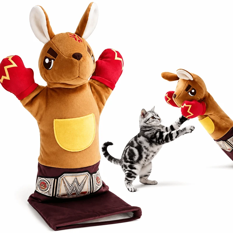 Cat Wrestling Glove – Interactive Wrestler Toy for Cats