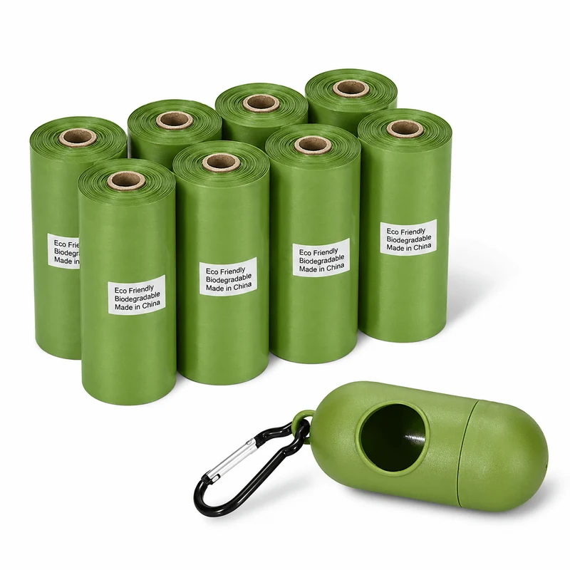 HDPE + EPI Dog Poop Bags – Leak-Proof Rolls with Free Dispenser