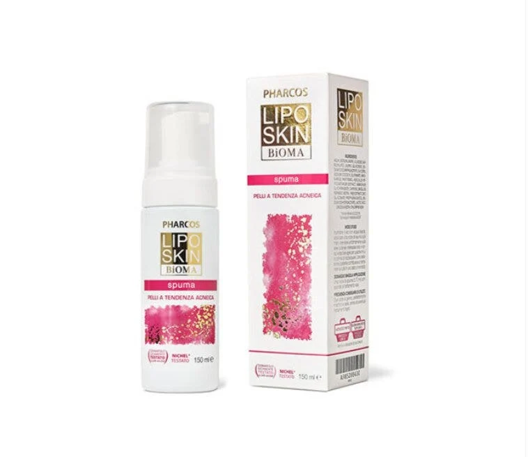 Pharcos Liposkin Bioma Spuma Viso Antiacne 150ml