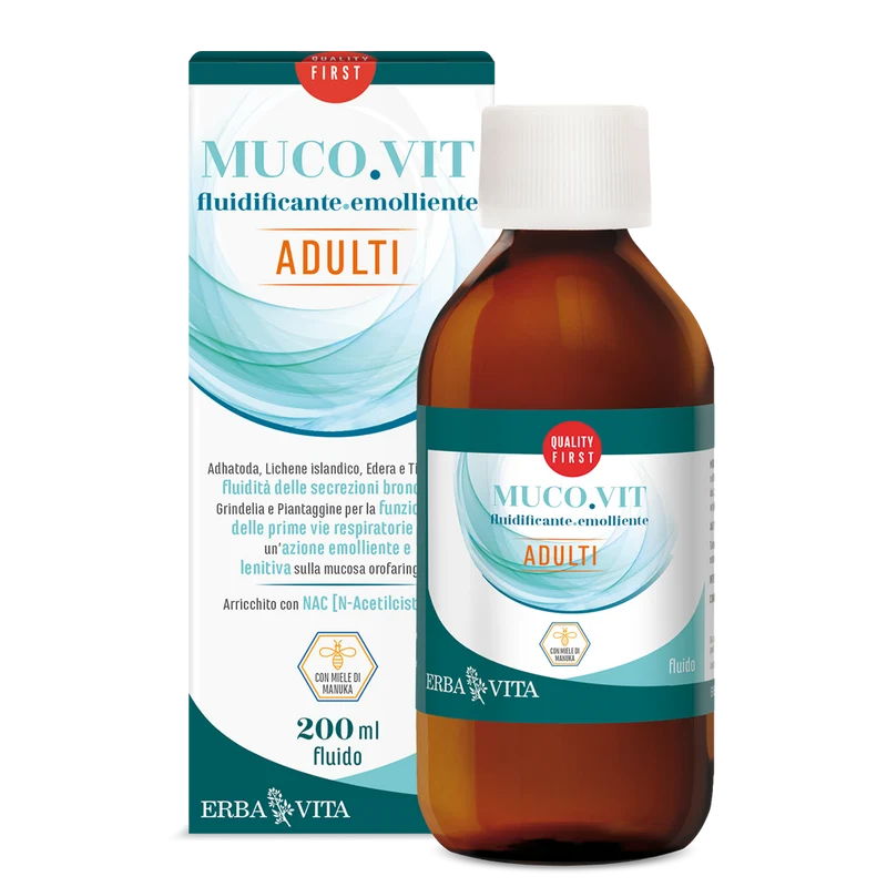 Erba Vita Mucovit Fluido Adulti 200ml