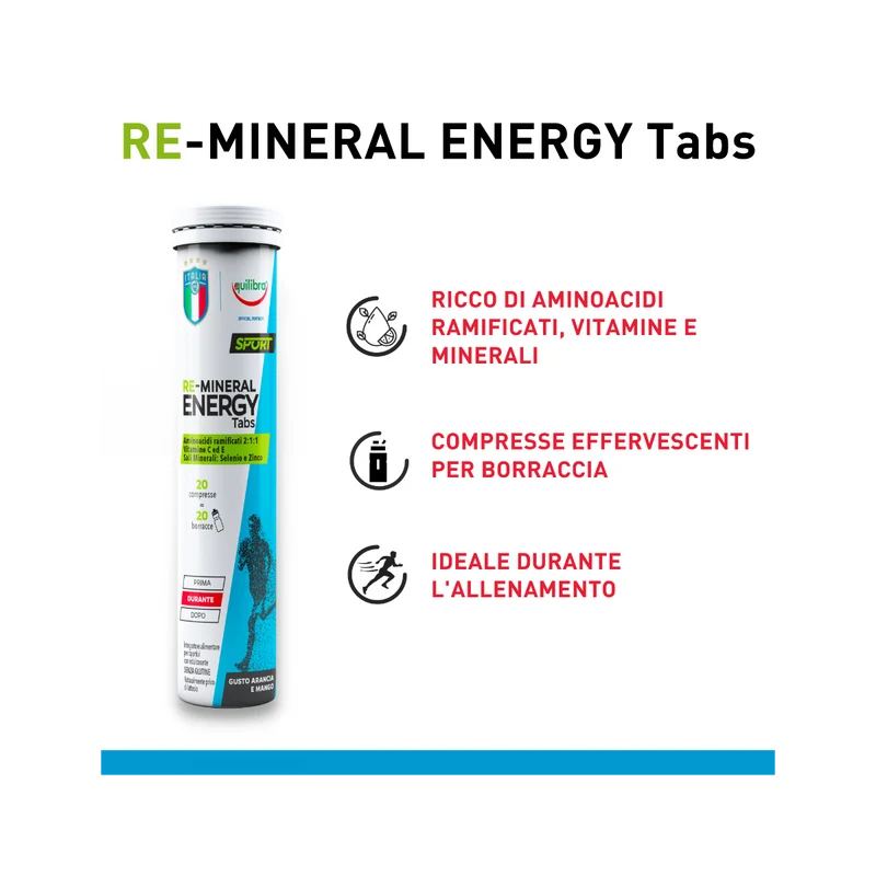Equilibra Re-Mineral Energy Tabs 24 Compresse