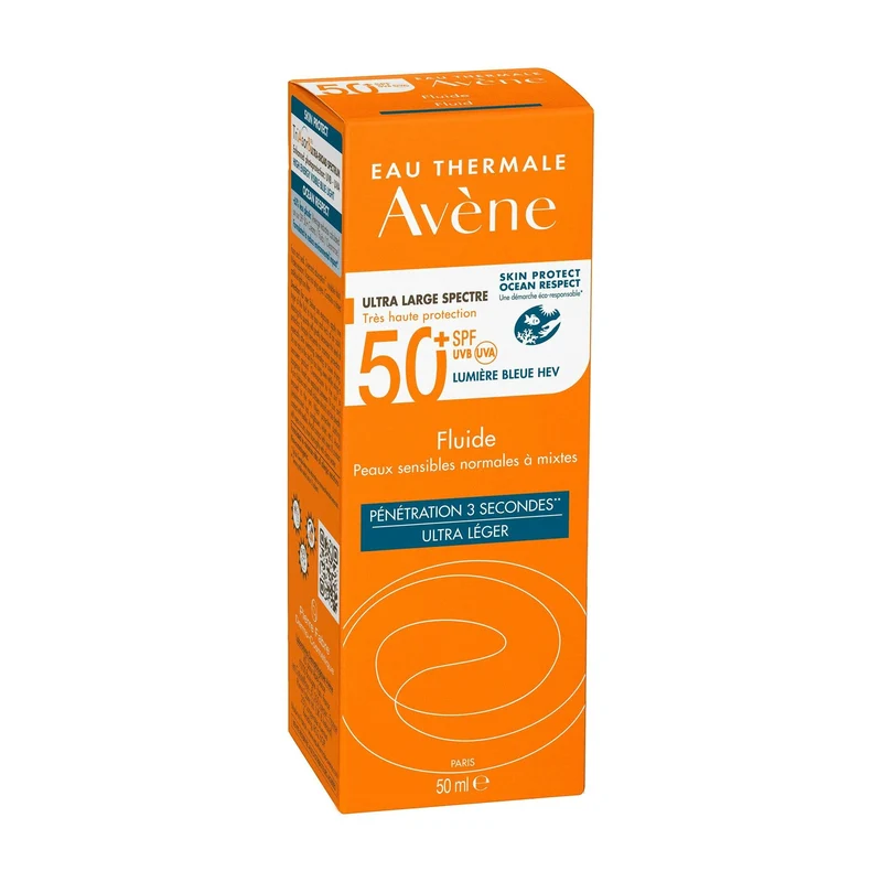 Avène Fluido SPF 50+ Solare Viso 50ml Protezione UV