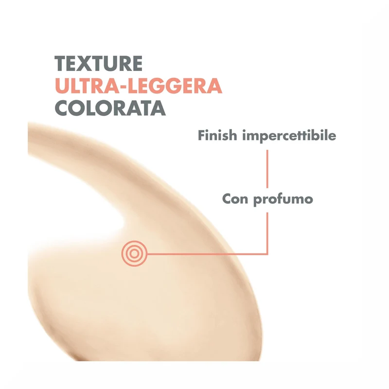 Avène Fluido Colorato SPF 50+ Solare Viso 50ml