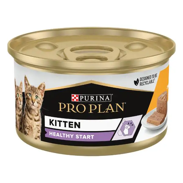 Purina Pro Plan Kitten Healthy Start Umido Gatti Mousse Pollo 85 g