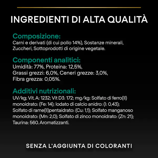 Purina Pro Plan Adult Maintenance Umido Gatti Terrine Pollo 85 g