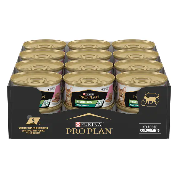 Purina Pro Plan Sterilised Maintenance Umido Gatti Terrine Salmone e Tonno