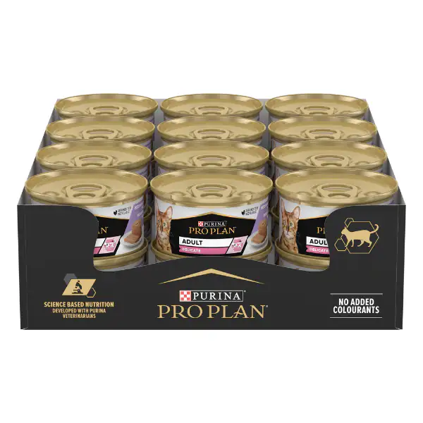 Purina Pro Plan Adult Delicate Umido Gatti Mousse Tacchino 85 g