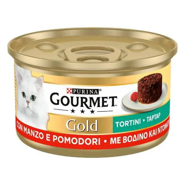 Purina Gourmet Gold Tortini Umido Gatto 85g