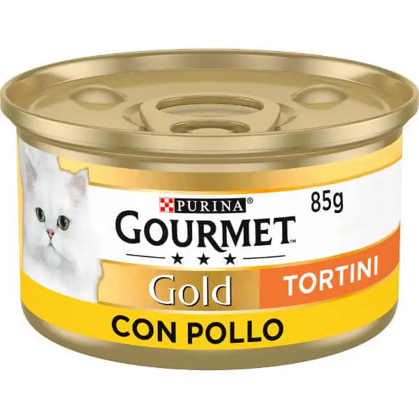 Purina Gourmet Gold Tortini Umido Gatto 85g