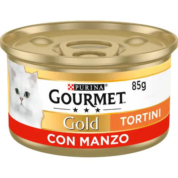 Purina Gourmet Gold Tortini Umido Gatto 85g