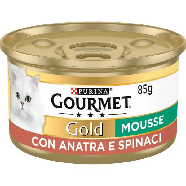 Purina Gourmet Gold Mousse Umido Gatto con Verdure 85 gr
