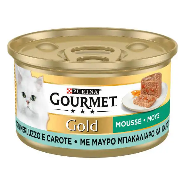 Purina Gourmet Gold Mousse Umido Gatto con Verdure 85 gr