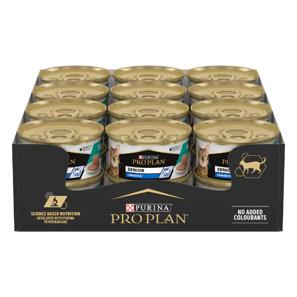 Purina Pro Plan Senior 7+ Longevis Umido Gatti Mousse Tonno 85 g
