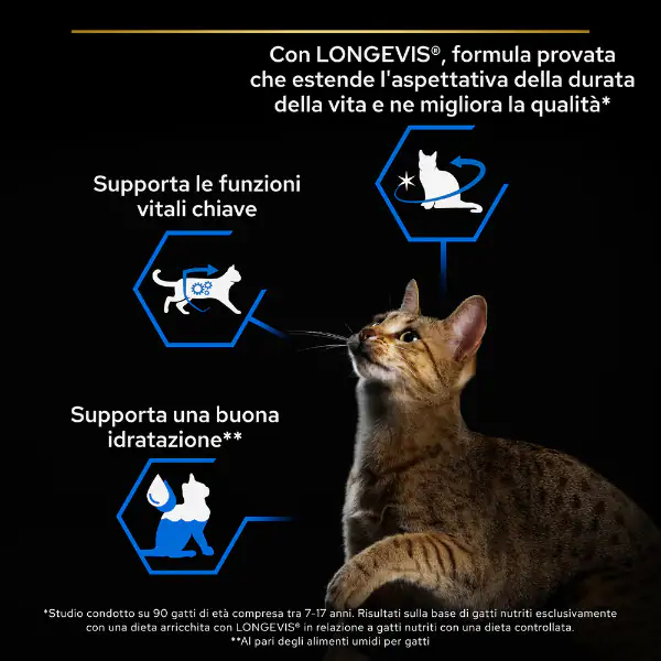 Purina Pro Plan Senior 7+ Longevis Umido Gatti Mousse Tonno 85 g