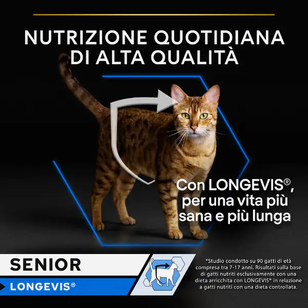 Purina Pro Plan Senior 7+ Longevis Umido Gatti Mousse Tonno 85 g