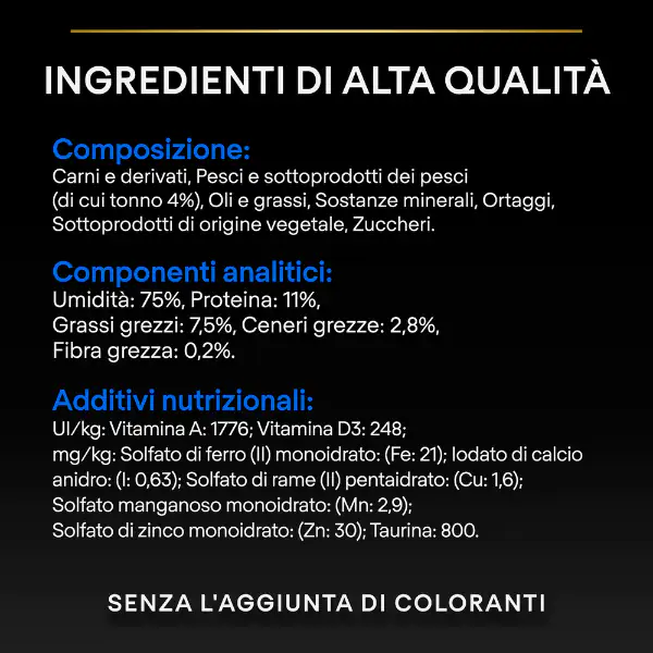 Purina Pro Plan Senior 7+ Longevis Umido Gatti Mousse Tonno 85 g