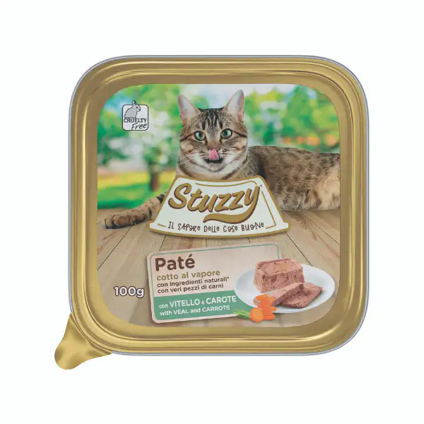Stuzzy Cat Patè cotto al vapore per Gatti 100 gr
