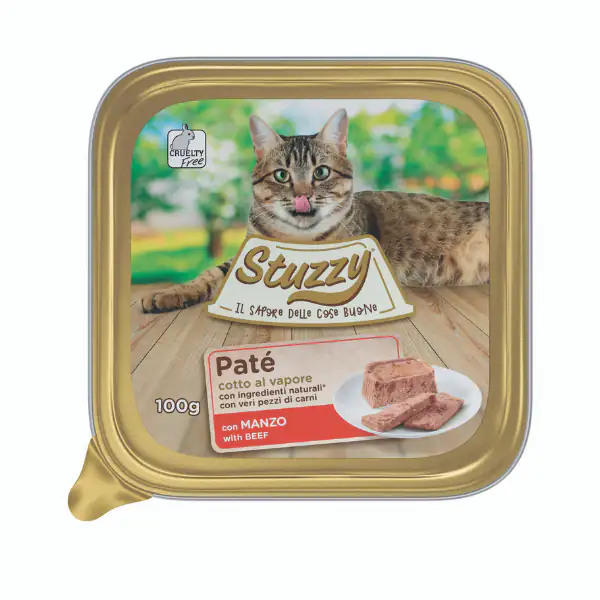 Stuzzy Cat Patè cotto al vapore per Gatti 100 gr