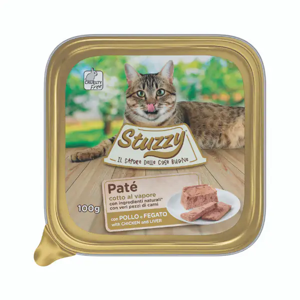 Stuzzy Cat Patè cotto al vapore per Gatti 100 gr
