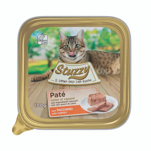 Stuzzy Cat Patè cotto al vapore per Gatti 100 gr