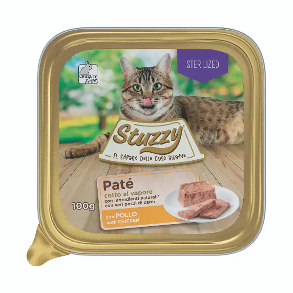 Stuzzy Cat Patè cotto al vapore per Gatti 100 gr