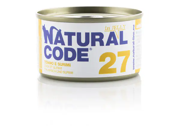 Natural Code acqua di cottura in Jelly 85 gr
