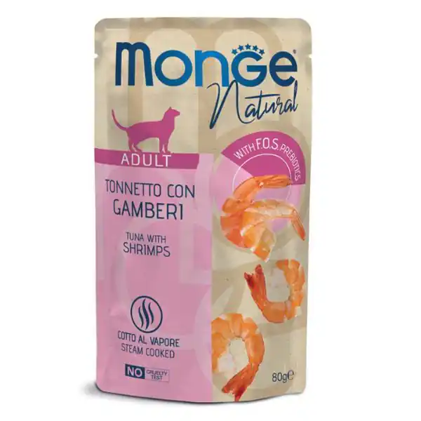 Monge Natural Adult cottura al vapore gustosi Pezzetti 80 gr