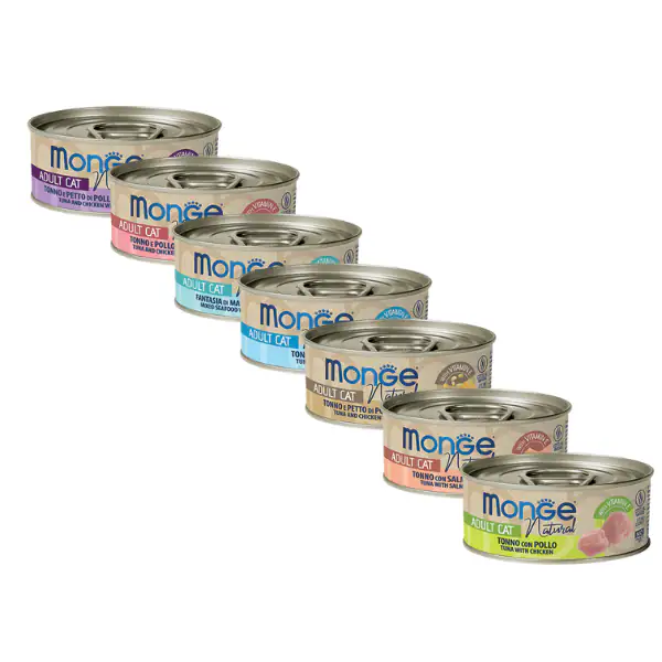 Monge Natural Adult cottura al vapore 80 gr