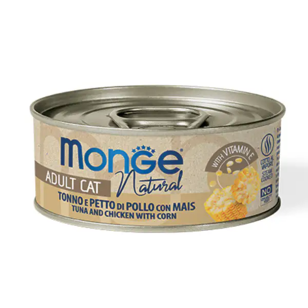 Monge Natural Adult cottura al vapore 80 gr