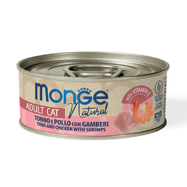 Monge Natural Adult cottura al vapore 80 gr