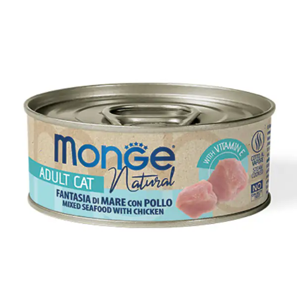 Monge Natural Adult cottura al vapore 80 gr