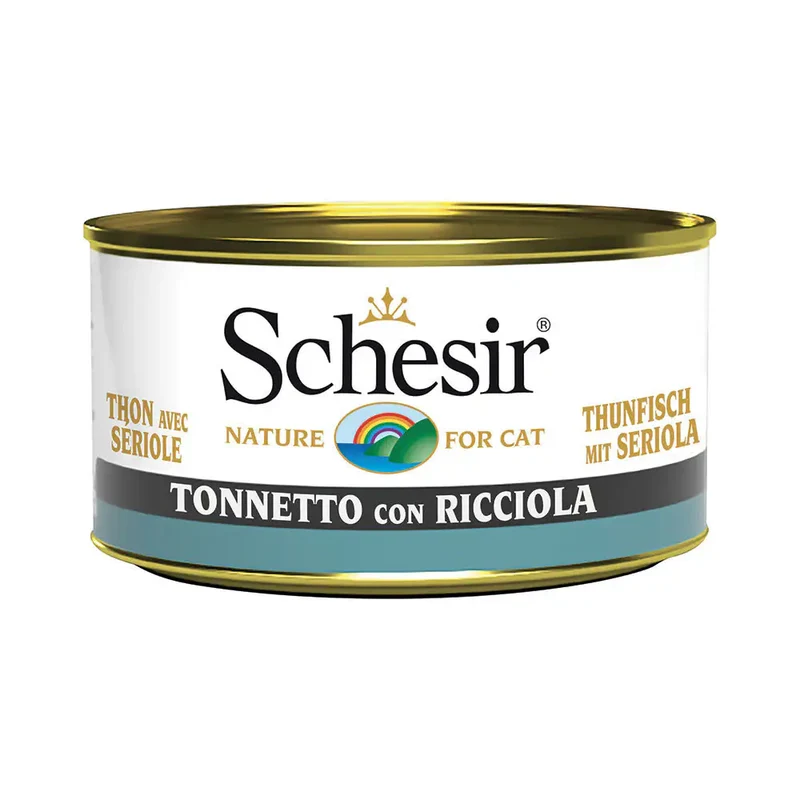Schesir Cat Soft Adult filetti in gelatina alimento completo lattina 85 gr