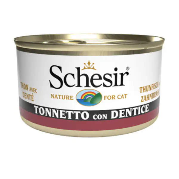 Schesir Cat Soft Adult filetti in gelatina alimento completo lattina 85 gr