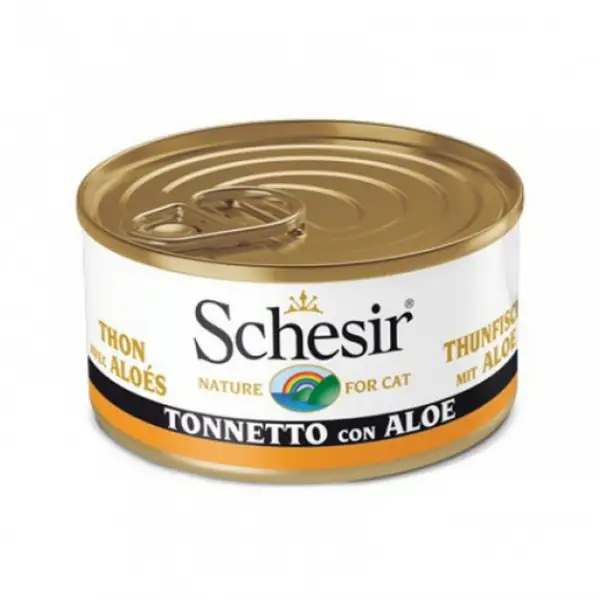 Schesir Cat Soft Adult filetti in gelatina alimento completo lattina 85 gr