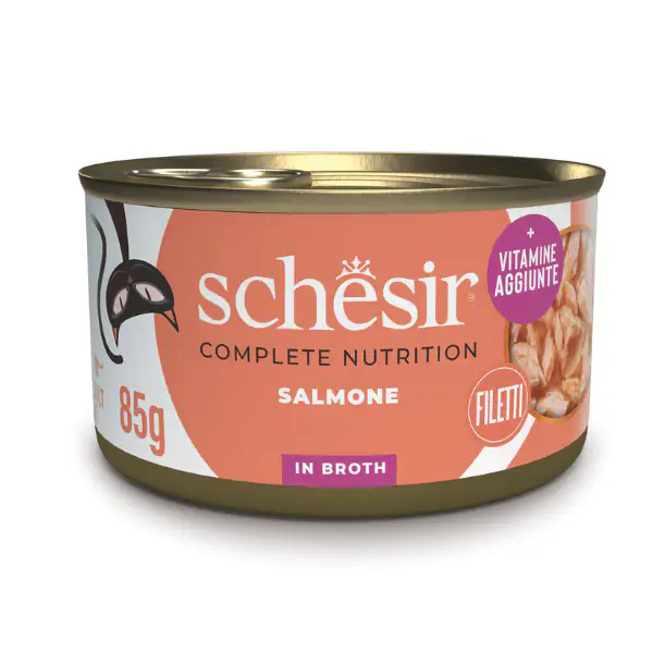 Schesir Cat Adult acqua di cottura al Naturale lattina 85 gr