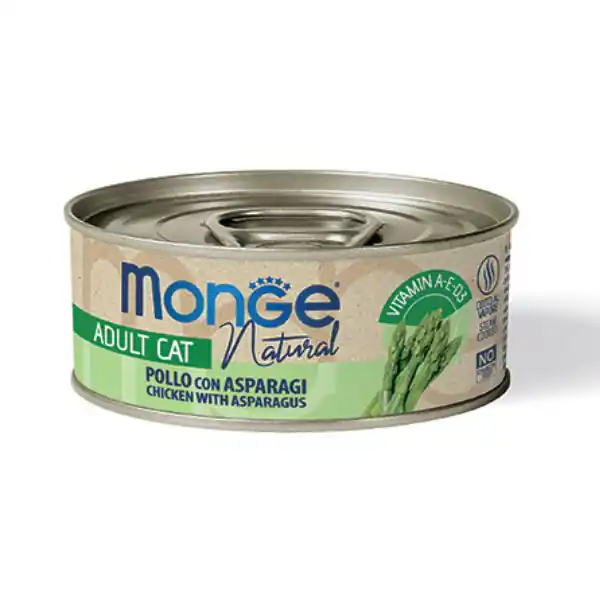 Monge Natural Adult cottura al vapore Ricette Delicate 80 gr