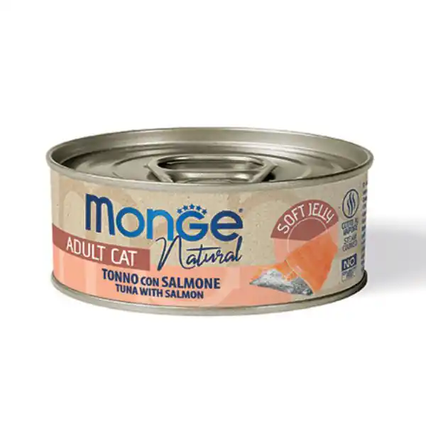 Monge Natural Adult cottura al vapore in Jelly 80 gr