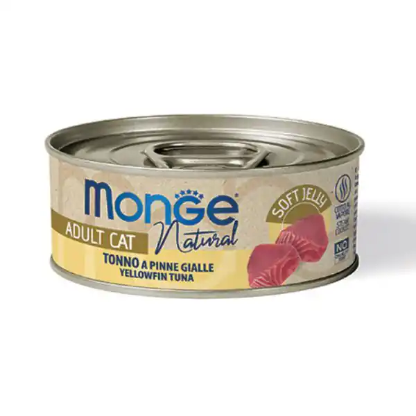 Monge Natural Adult cottura al vapore in Jelly 80 gr