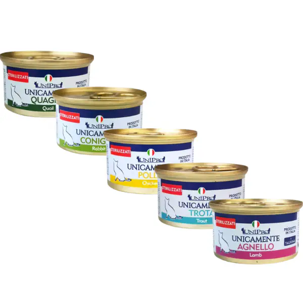 Unipro Unicamente Cat Adult Sterilised 85 gr