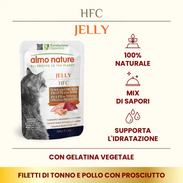 Almo Nature HFC Jelly Natural Cat 55 gr