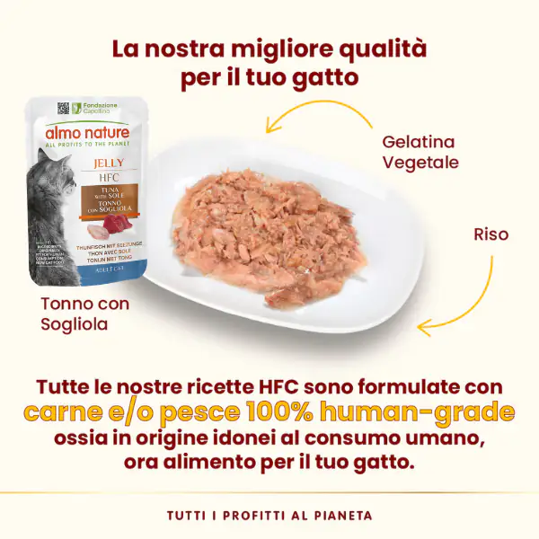 Almo Nature HFC Jelly Natural Cat 55 gr