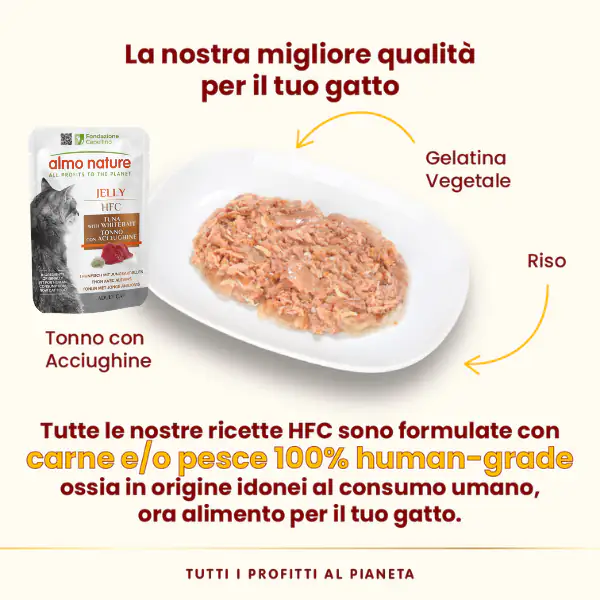 Almo Nature HFC Jelly Natural Cat 55 gr